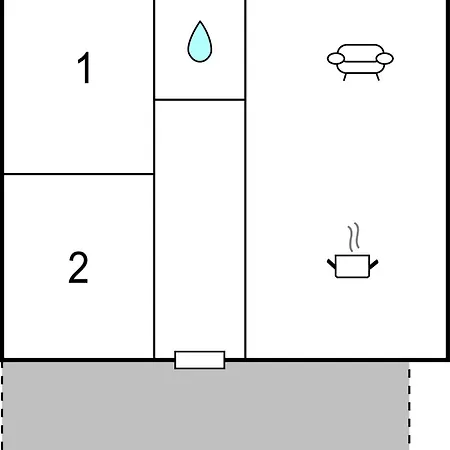 Apartment 2 Bedroom Cozy In *